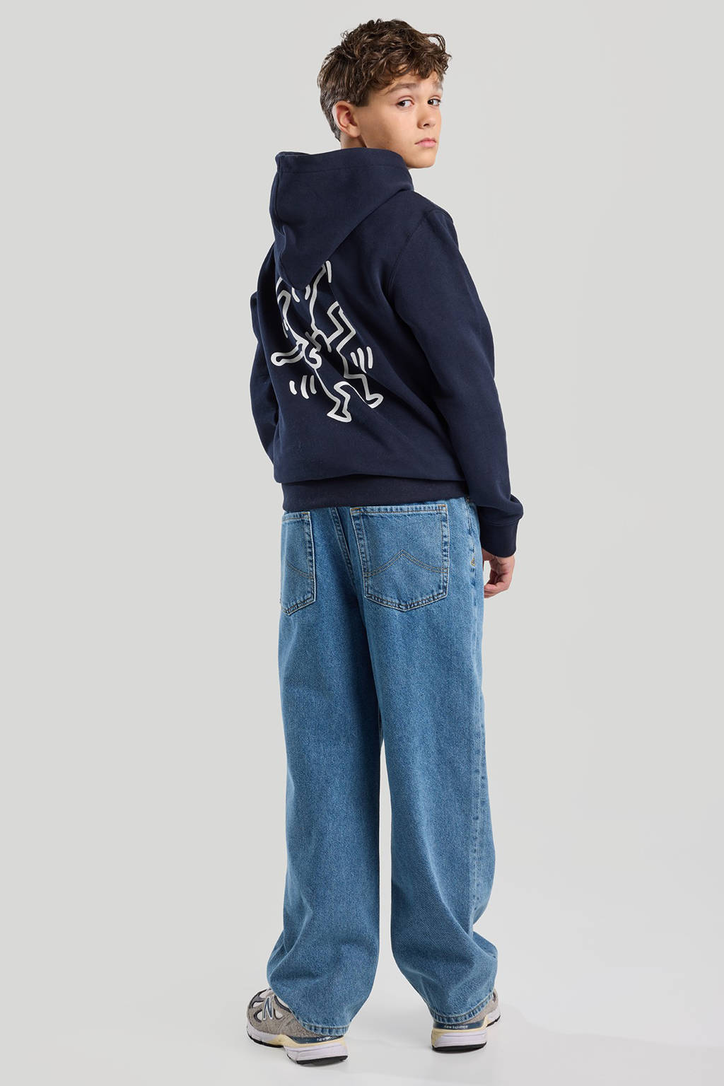 America Today sweater blauw
