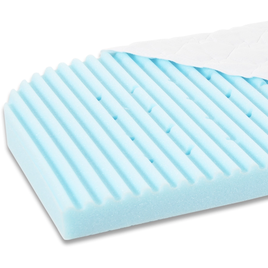babybay Matratze Medicott Wave für Boxspring XXL blau
