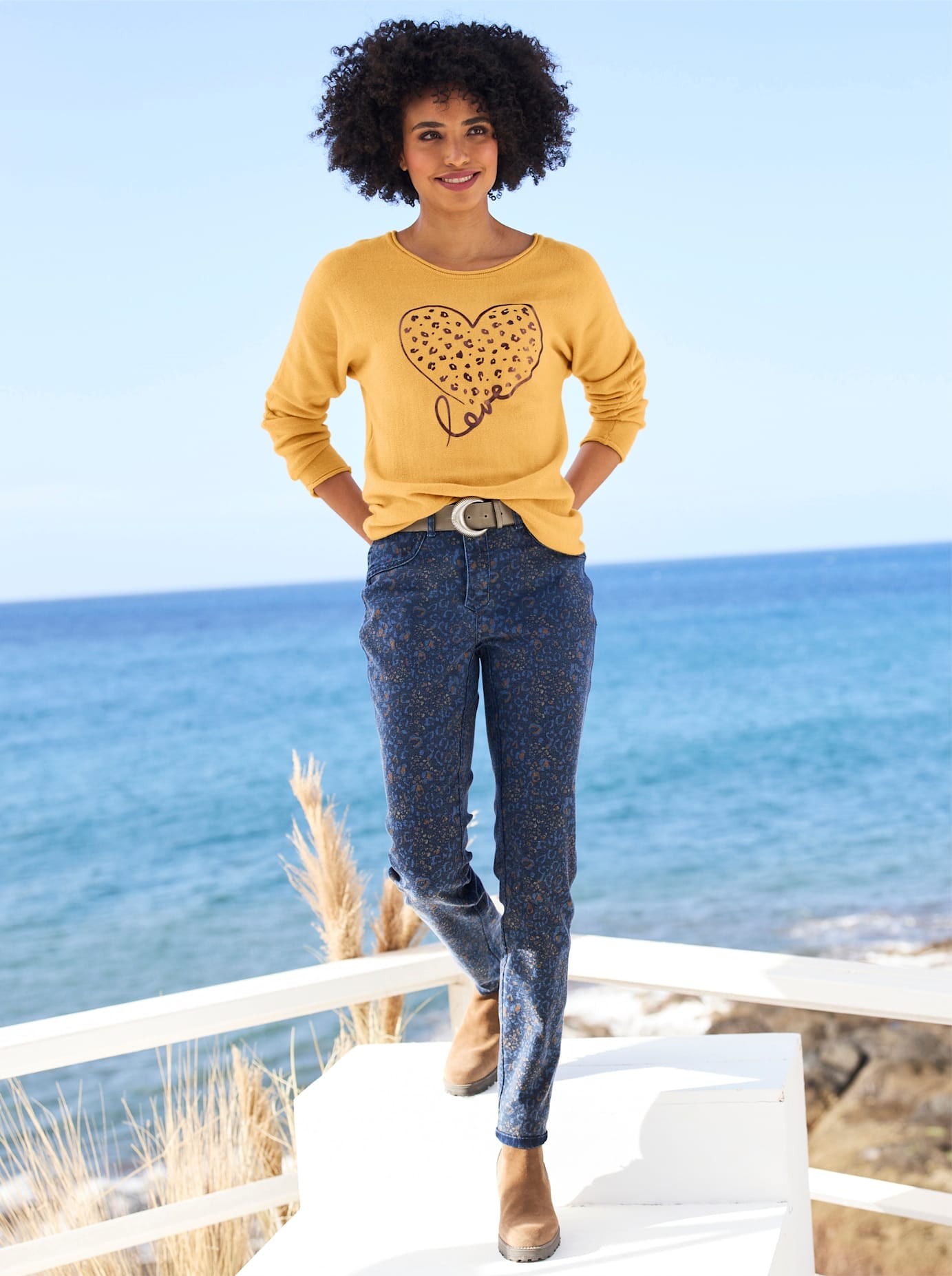 heine Rundhalspullover »Pullover«