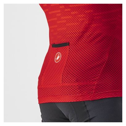 Maillot Sans Manche Castelli Insider Rouge