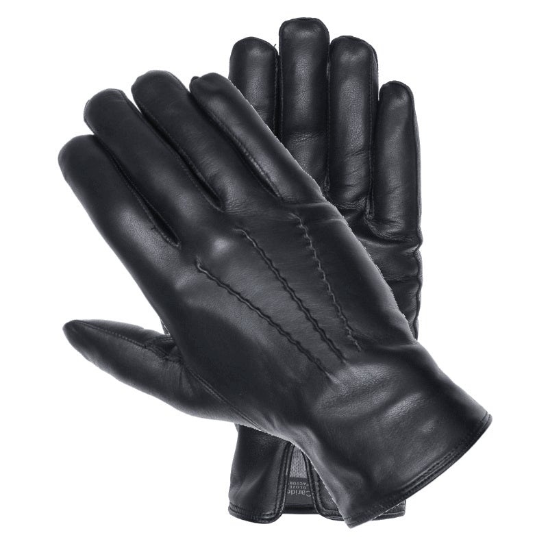 Caridei Heren Handschoen Glace Navy