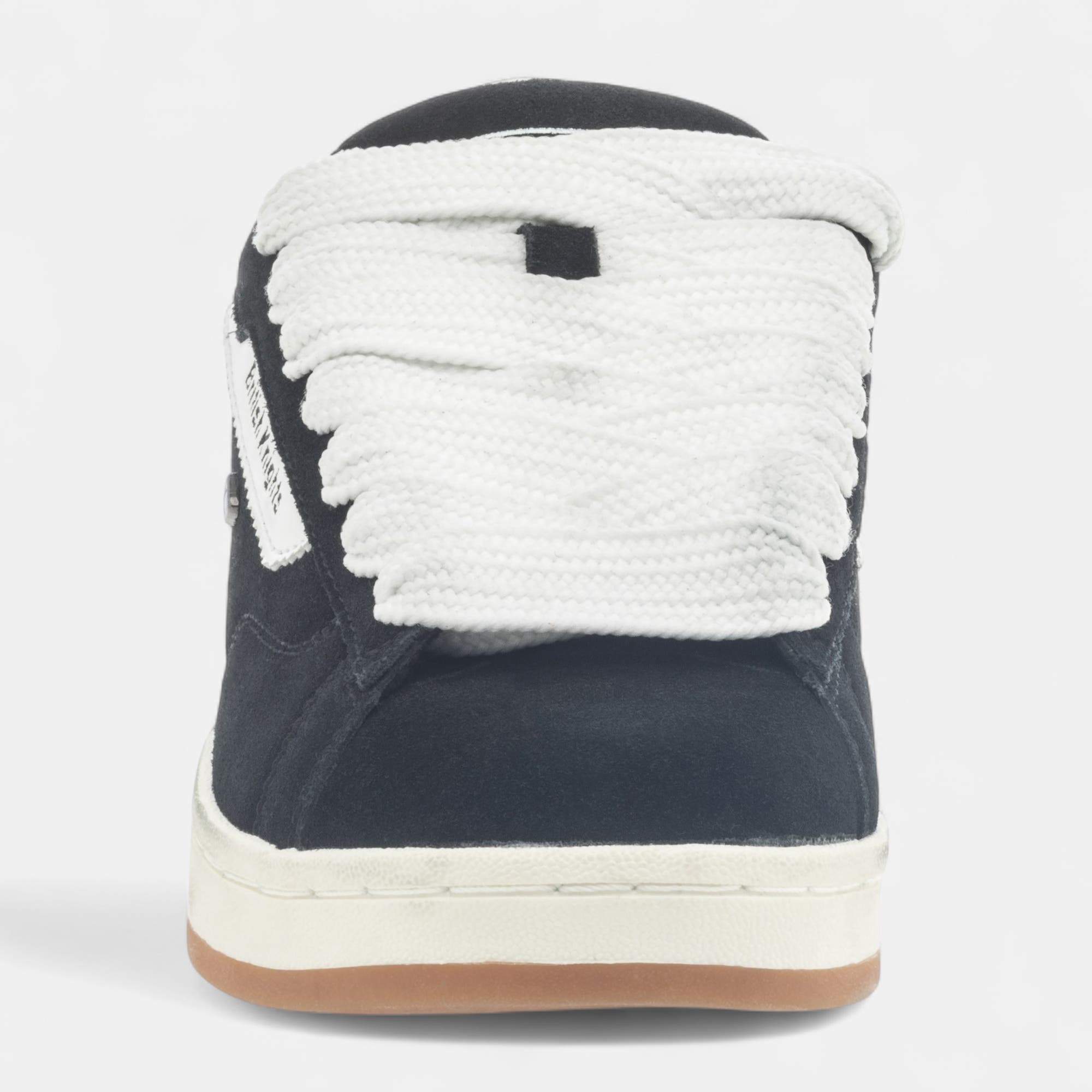 Baskets basses Femme en cuir noir
