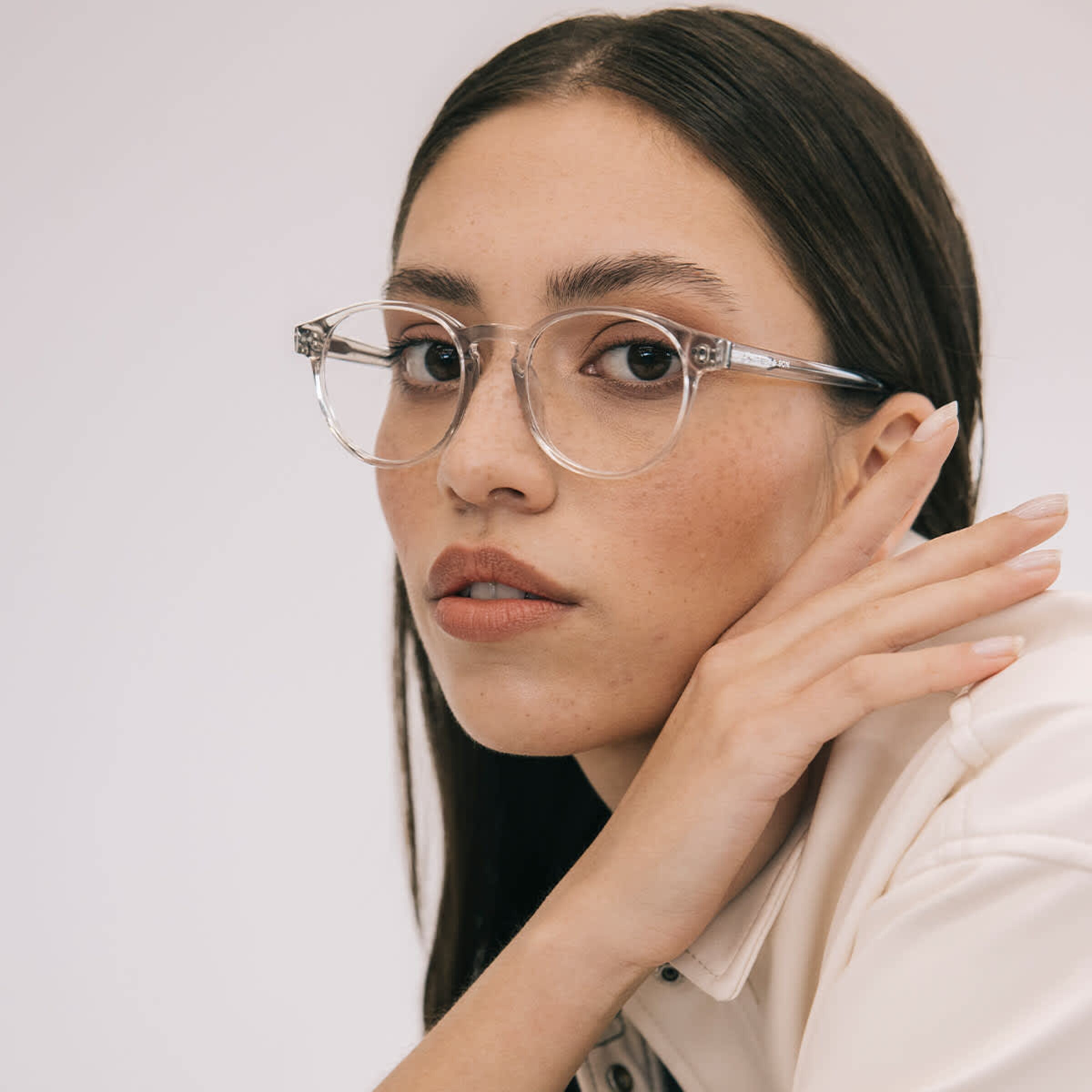 Marais Small Transparent Grey