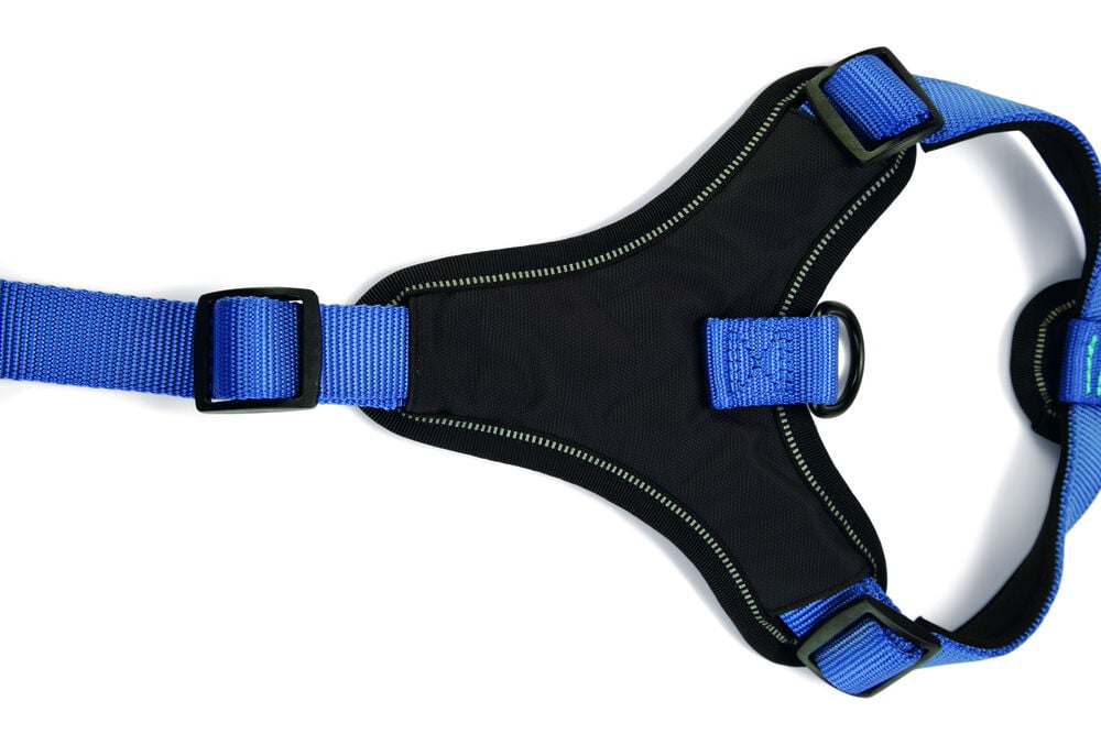 Beeztees Premium Parinca - Y-tuig Hond - blauw - 42 tot 46 cm