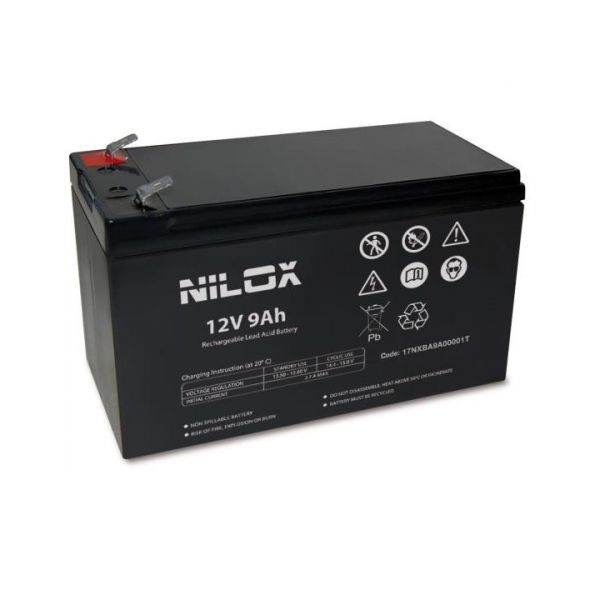 Nilox Bateria para Ups 12V 9AH - 17NXBA9A00001T