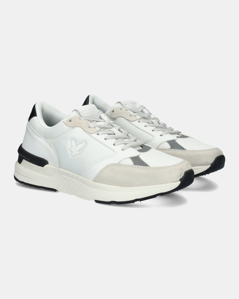 Lyle & Scott Bennachie Lage sneakers  - wit