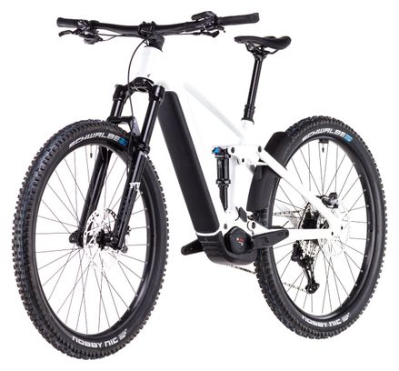 VTT Électrique Tout-Suspendu Cube Stereo Hybrid One44 EXC 800 Shimano Deore XT 12V 800 Wh 29'' Blanc Marble 2025