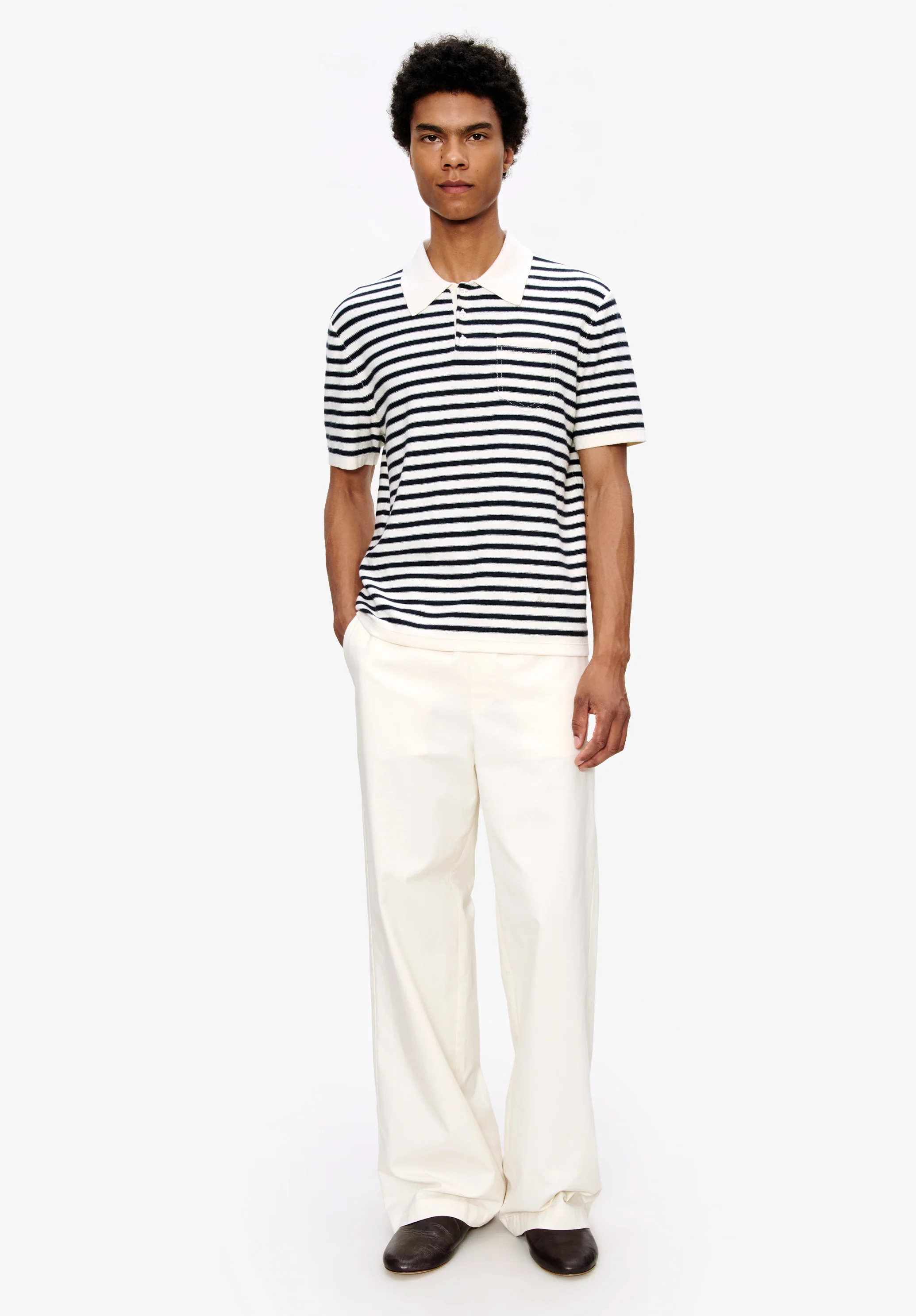 Pantalon Lou - Craie