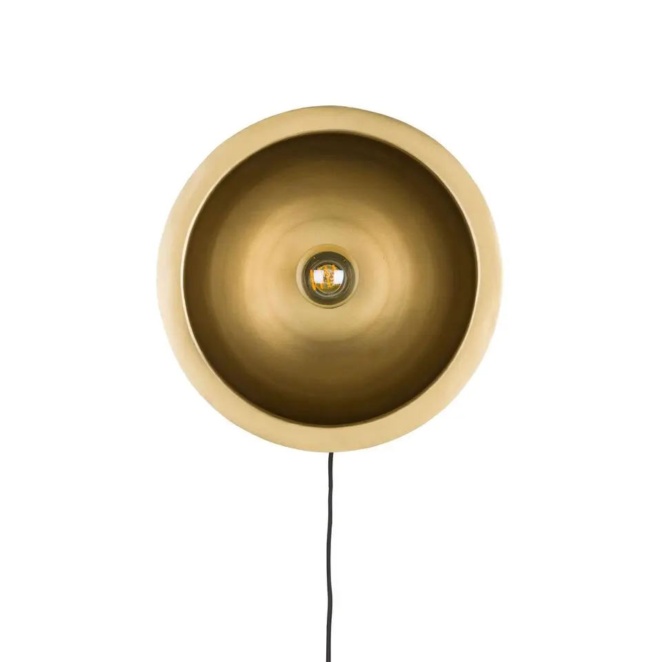 Housecraft Wall Lamp Sunny Round L - Zwart