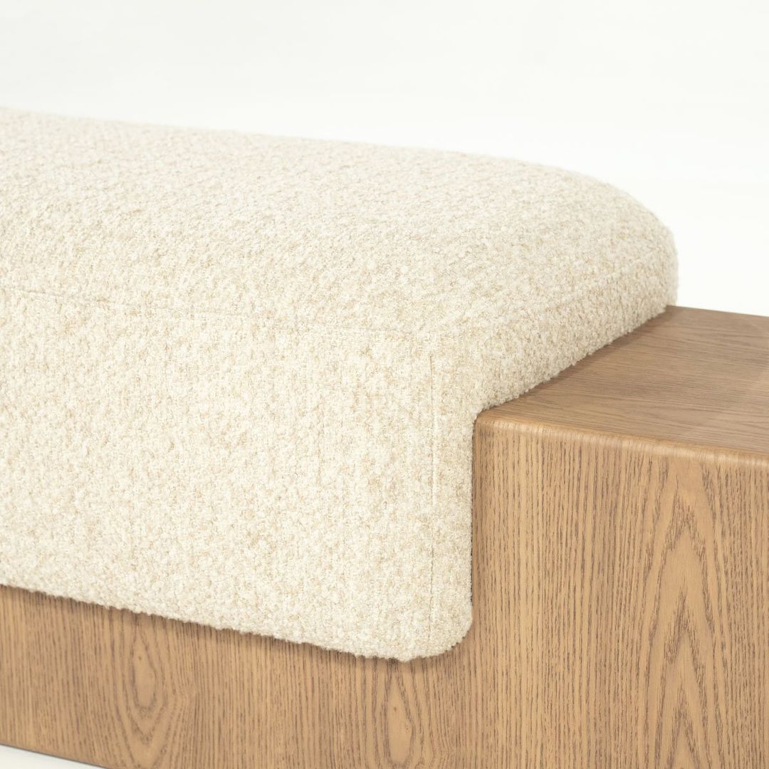Bankje George Beige van Eleonora