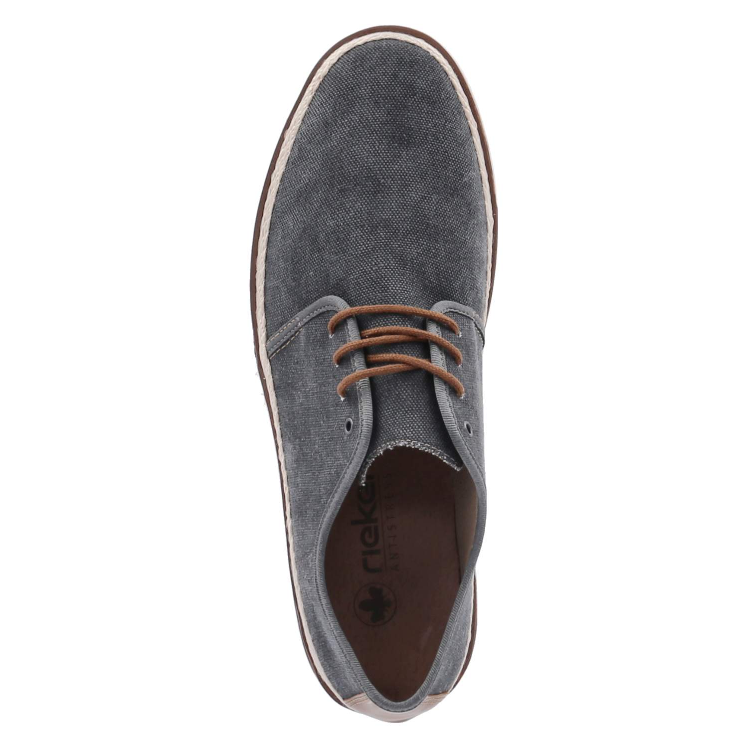 Rieker Halbschuhe - anthrazit/amaretto