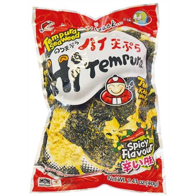 Tao Kae Noi Hi Tempura Zeewier Pittige Smaak 40g