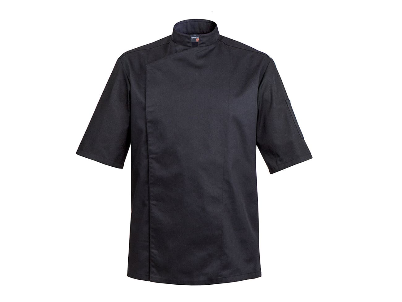 Veste homme Firenze Noire - Manches courtes - Taille S (42/44) - Clément Design