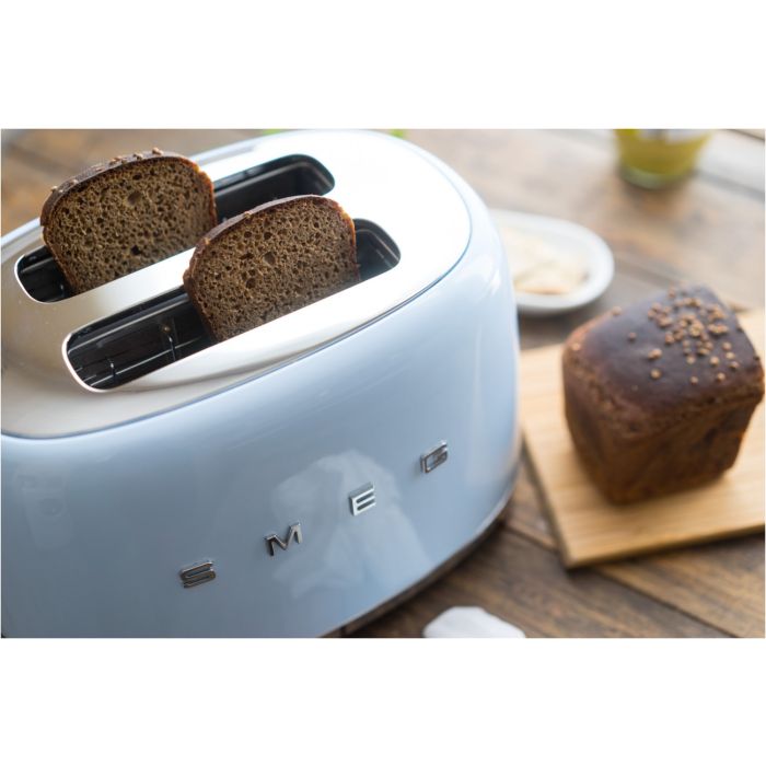 SMEG Toaster 2-Schlitz 50's Retro Style TSF01PBEU Pastellblau