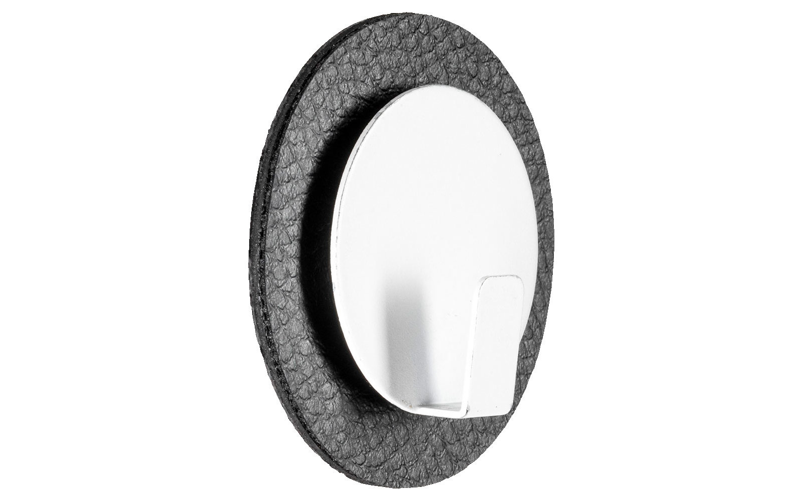silwy® Clever Magnethaken inkl. Metall-Nano-Gel-Pad 2 tlg. (5 cm) Schwarz