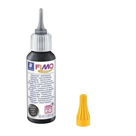 STAEDTLER® FIMO® liquid 8050 Ofenhärtendes Flüssig-Gel 50 ml, schwarz
