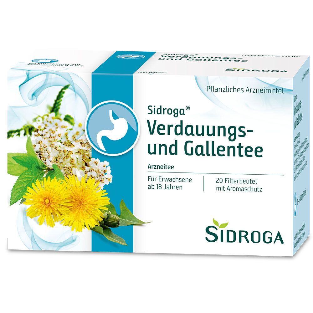 Sidroga® Verdauungs- und Gallentee