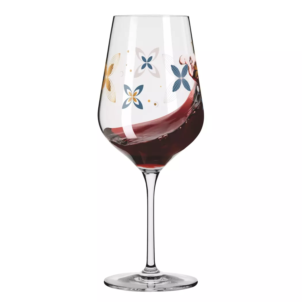 Rotweinglas Herzkristall 570 ml