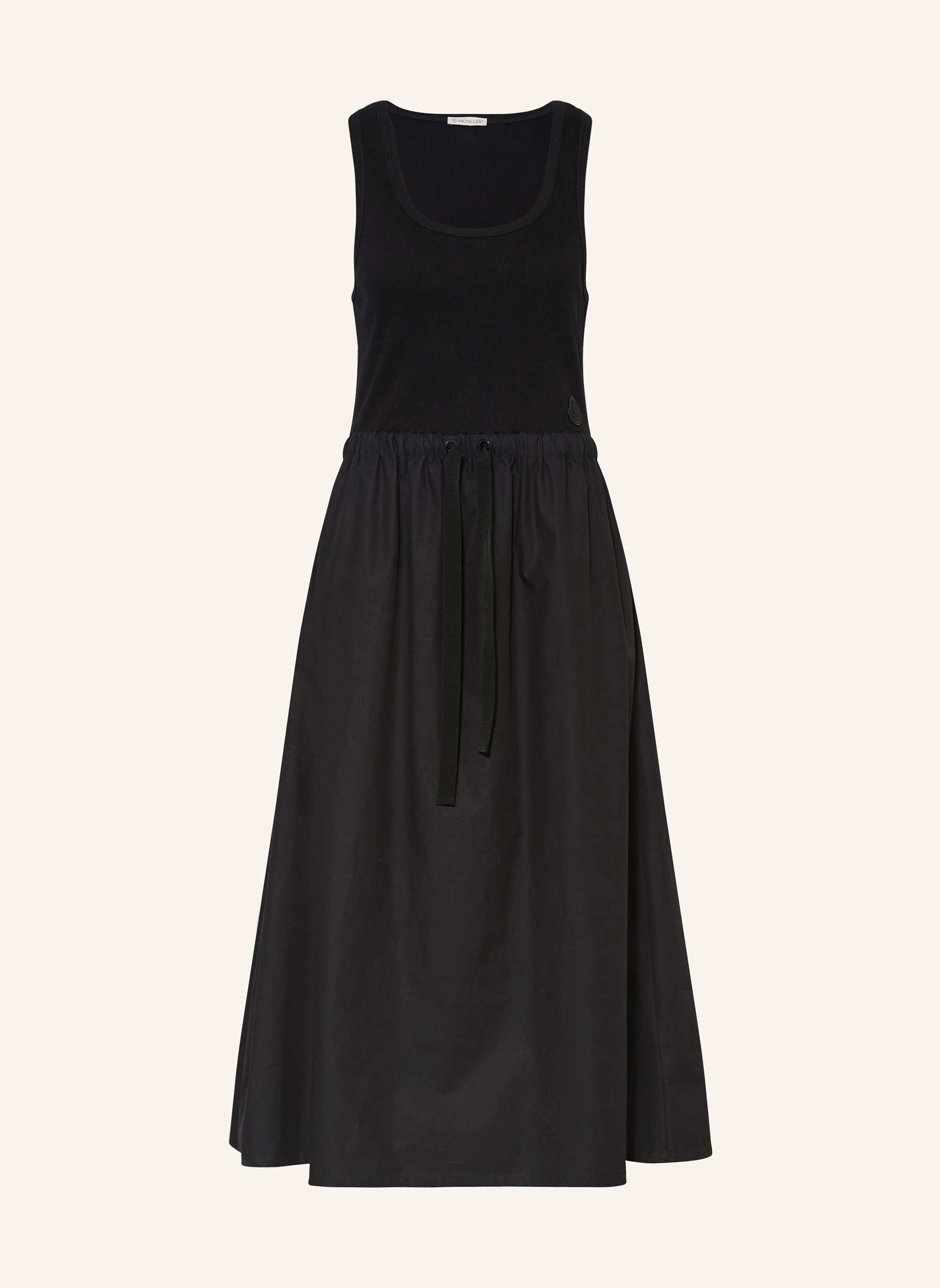 MONCLER Kleid im Materialmix