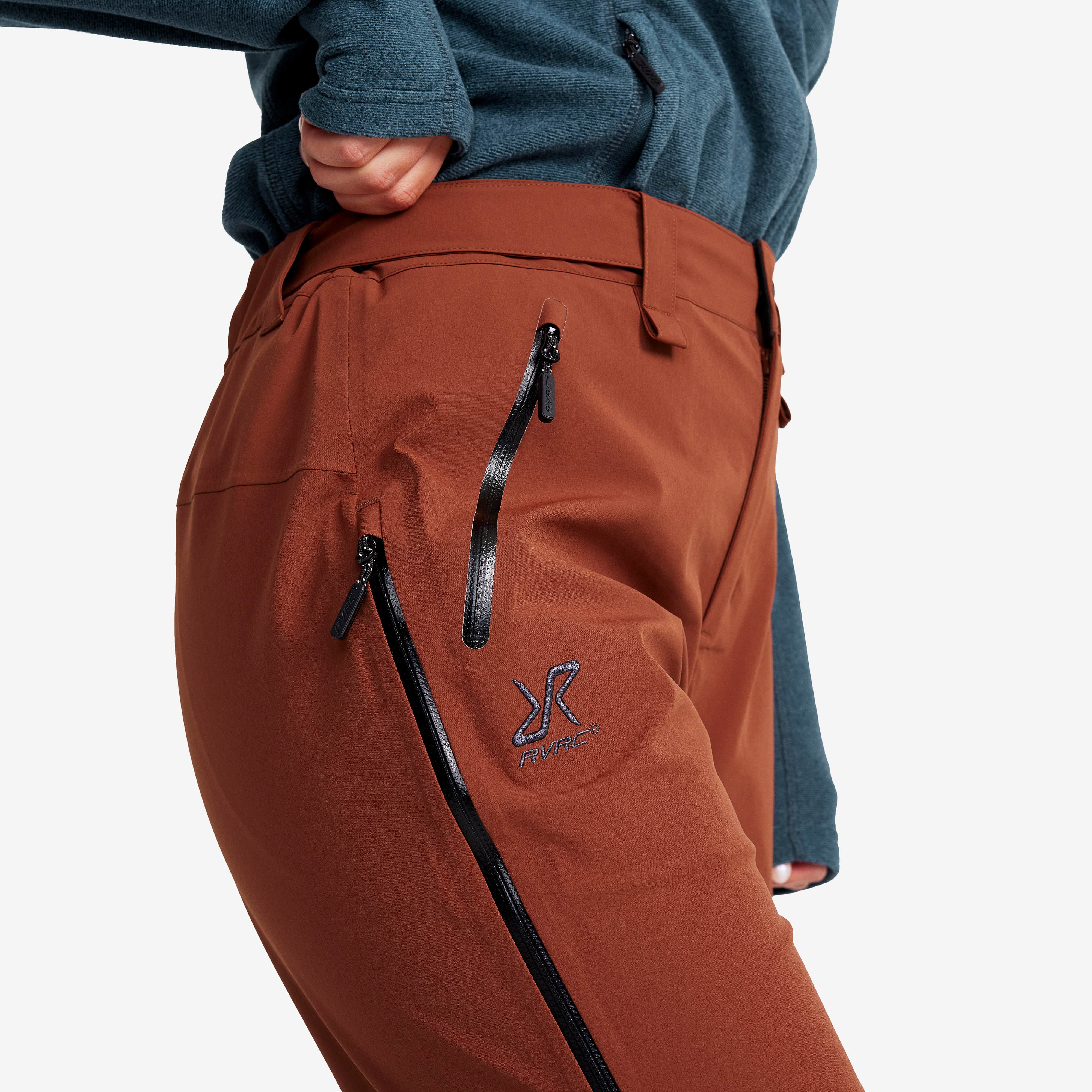 Cyclone Zip-up 3L Pants Dame Smoked Paprika