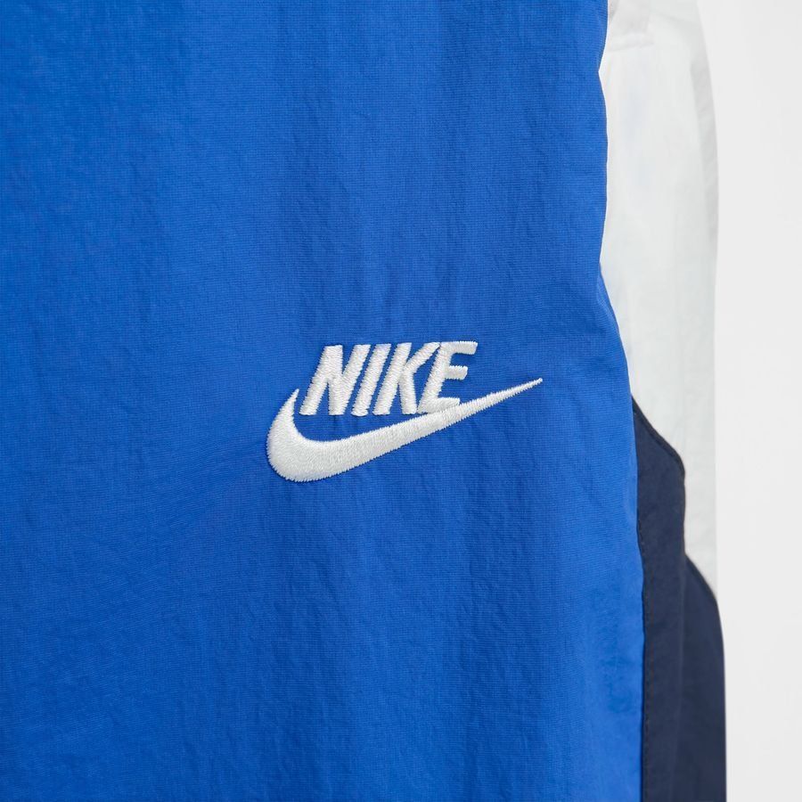 Nike Bas de Survêtement Club Woven Oversized - Bleu/Blanc/Bleu Foncé/Blanc