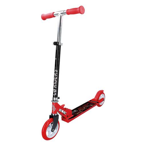 Patinete dobrável de alumínio para crianças de 3 anos com rodas de 14 cm, CB Riders