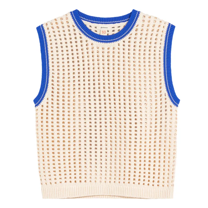 Bellerose Top Crochet Gelai | Blanc cassé