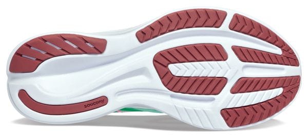 Chaussures de Running Femme Saucony Ride 16 Vert Rose