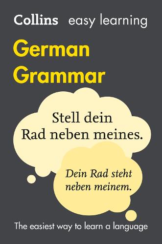 Easy Learning German Grammar: Trusted Support for Learning - Collins Easy Learning (Paperback)