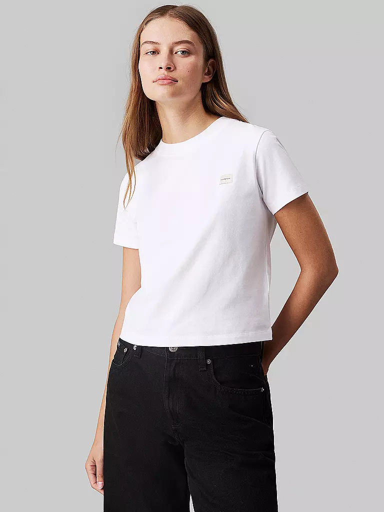 CALVIN KLEIN JEANS T-Shirt weiss