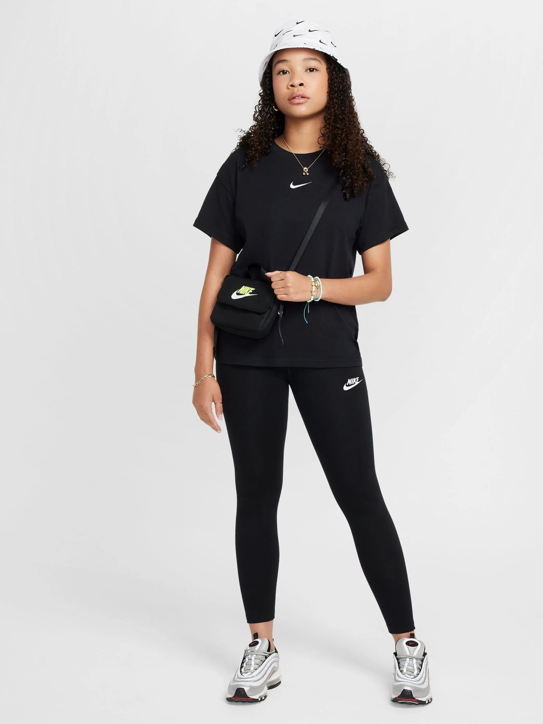 Zwart - Nike legging met hoge taille