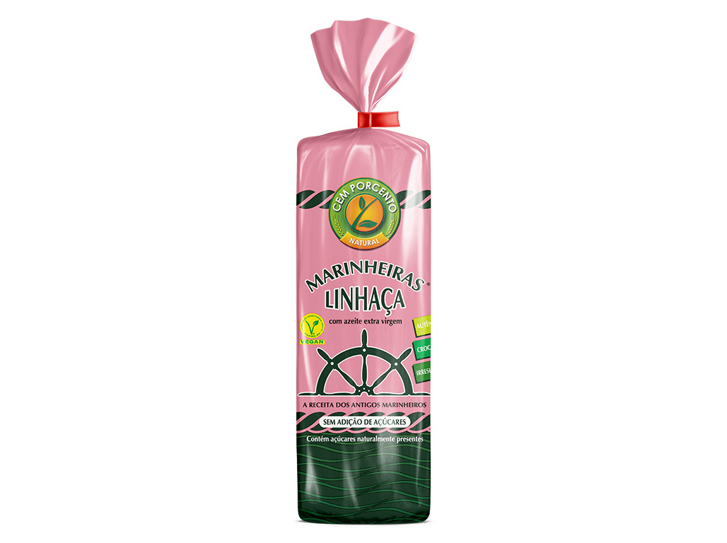 BOLACHAS CEM PORCENTO MARINHEIRAS LINHAÇA 200G