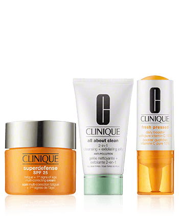Clinique Superdefense Fatigue Fighter Set 50ml-30ml-8,5ml