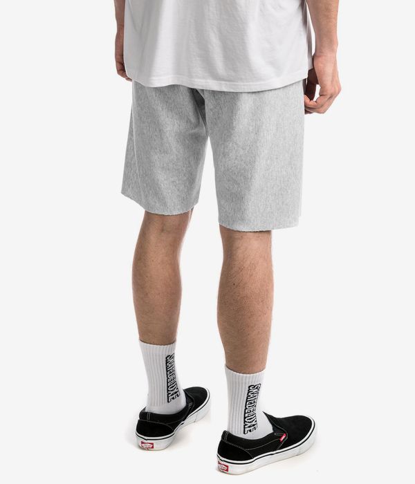 Champion Reverse Weave Mini C Logo Bermuda Shorts (grey melange)