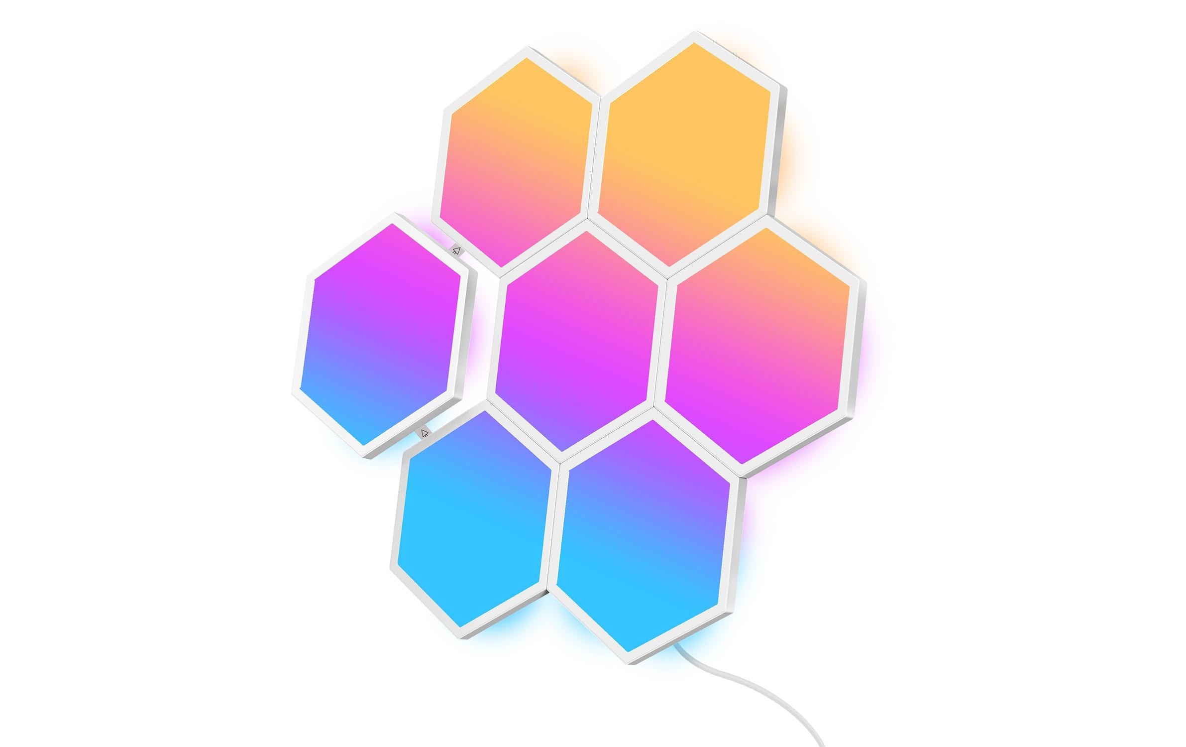 Govee Pendelleuchte »Glide Hexa, 10er« Farbwechsler