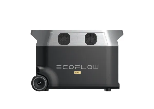 EcoFlow Delta Pro - Transportabel strømstation - AC 220-240 V - litiumjernfosfat - 3600 Wh - Wi-Fi, Bluetooth - output-stikforbindelser: 14