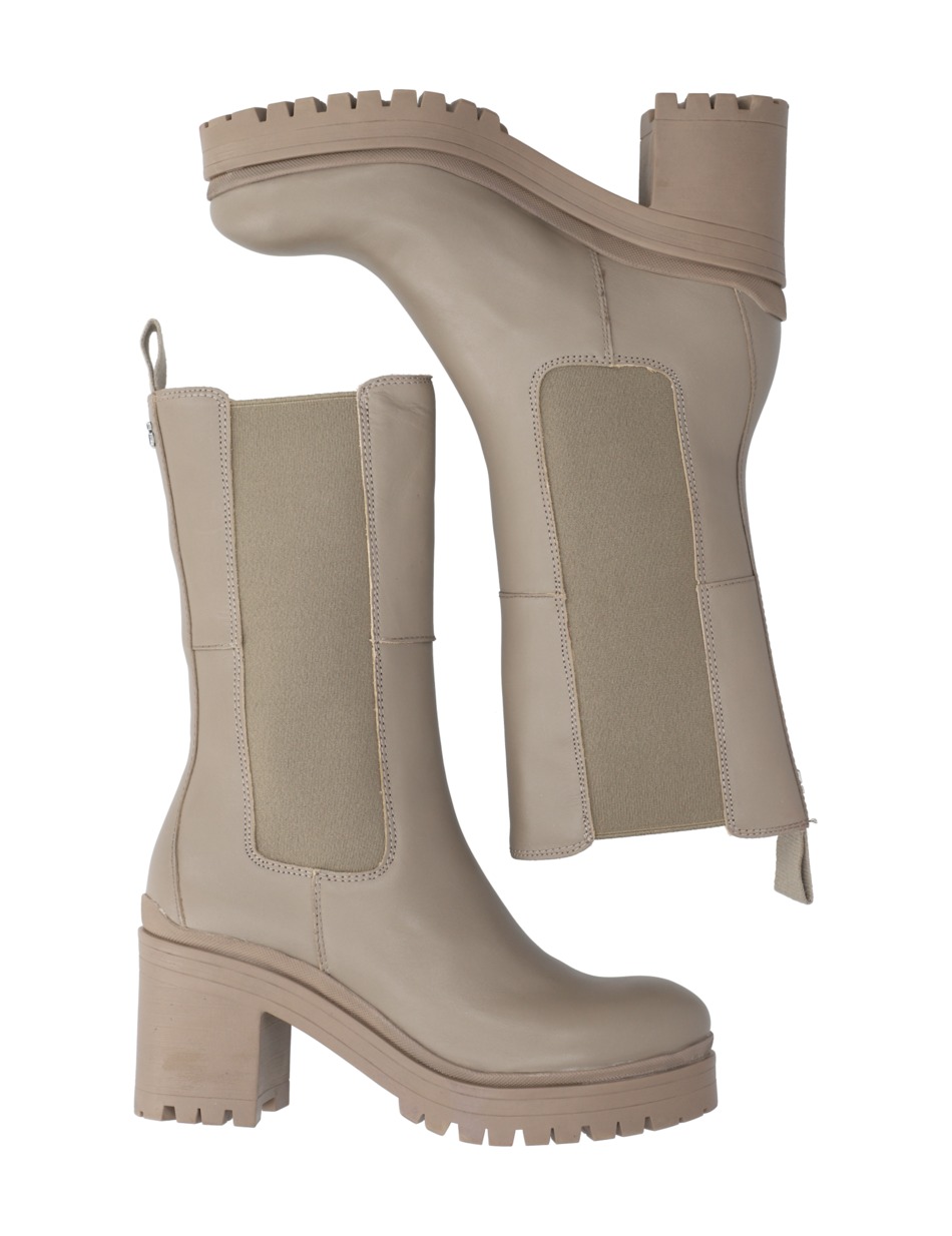 Glattleder Stiefelette