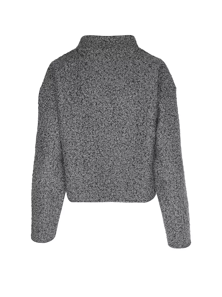 OPUS Pullover Boxy Fit GOJAM grau