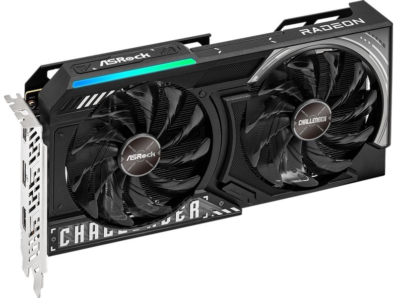 ASRock Grafikkarte AMD Radeon 9060 XT Challenger 16GB OC Grafikkarte mit 16GB Speicherkapazität