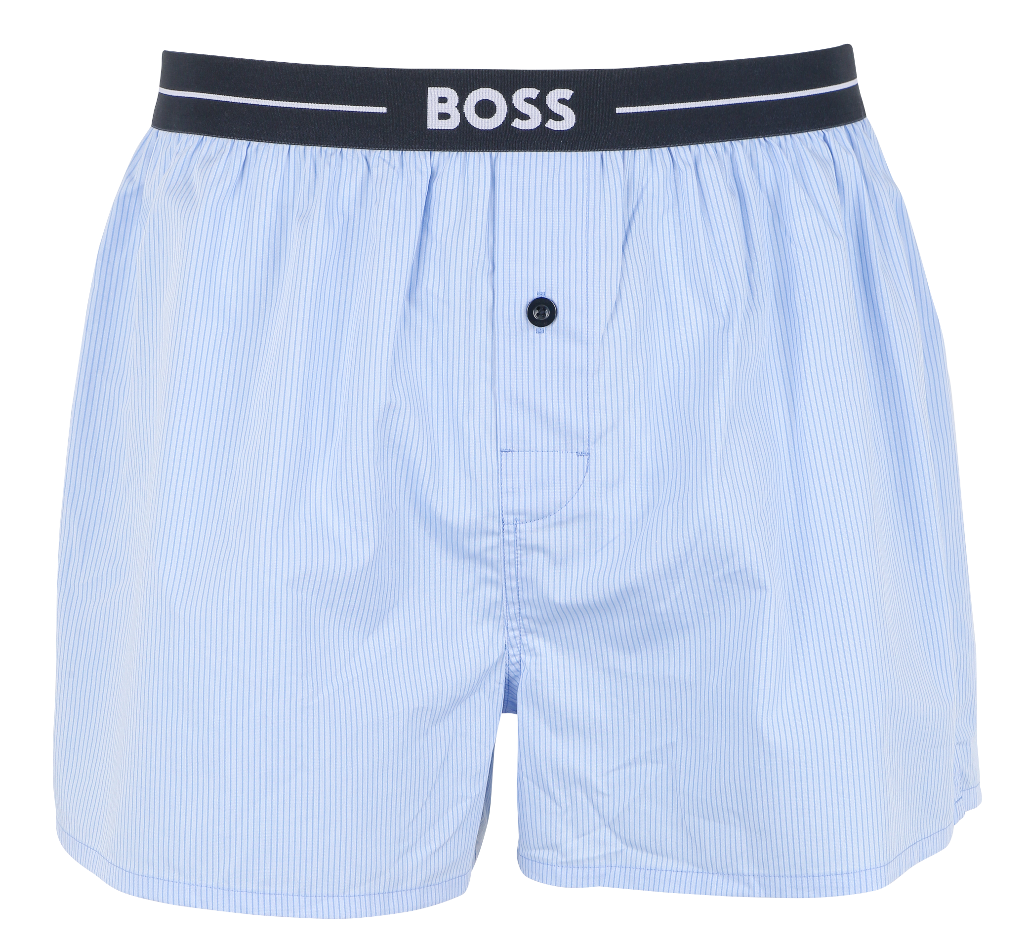 Lot de 2 shorts boxer en coton | Bleu