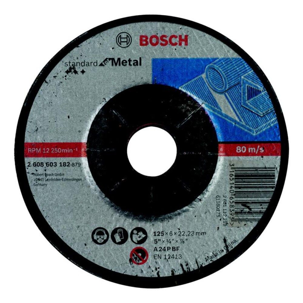 SKJÆRESKIVE BOSCH METAL STD 125X6MM