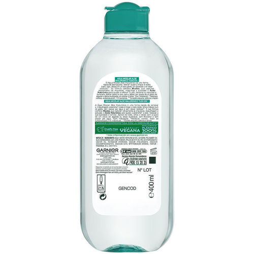 Garnier - Skinactive Aloe Hialurónico Agua Micelar Todo En 1