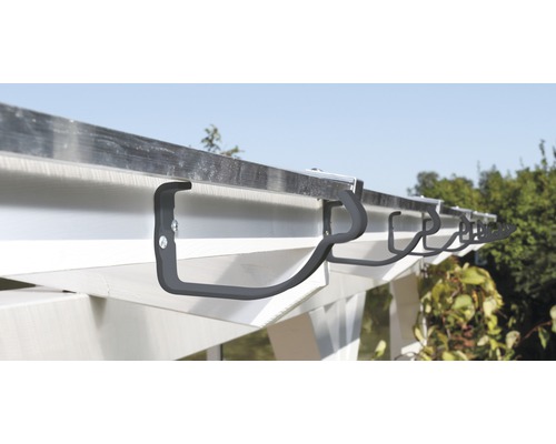 Skanholz regengoot complete set 434 cm antraciet