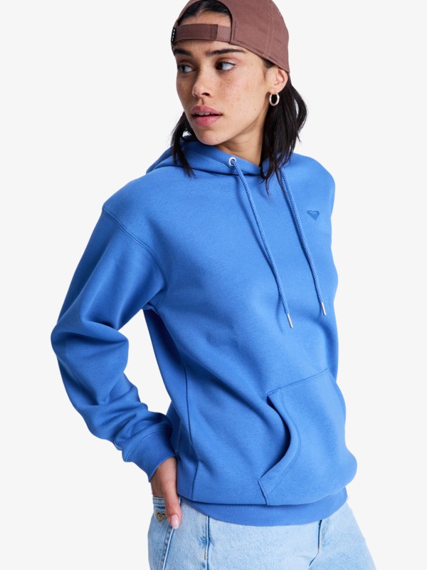 Surf Stoked Brushed Sweat à capuche Bleu Femme