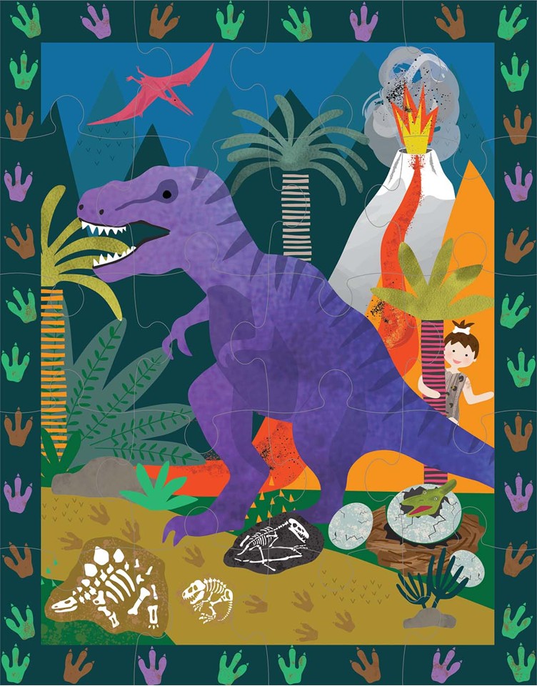 Floss & Rock - Dino Magnetisk Multi Play