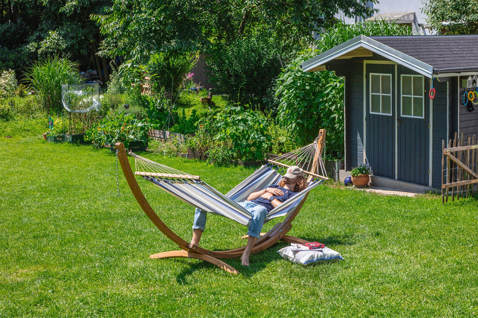 LA SIESTA Stabhängematte Einzel ALISIO Sea Salt