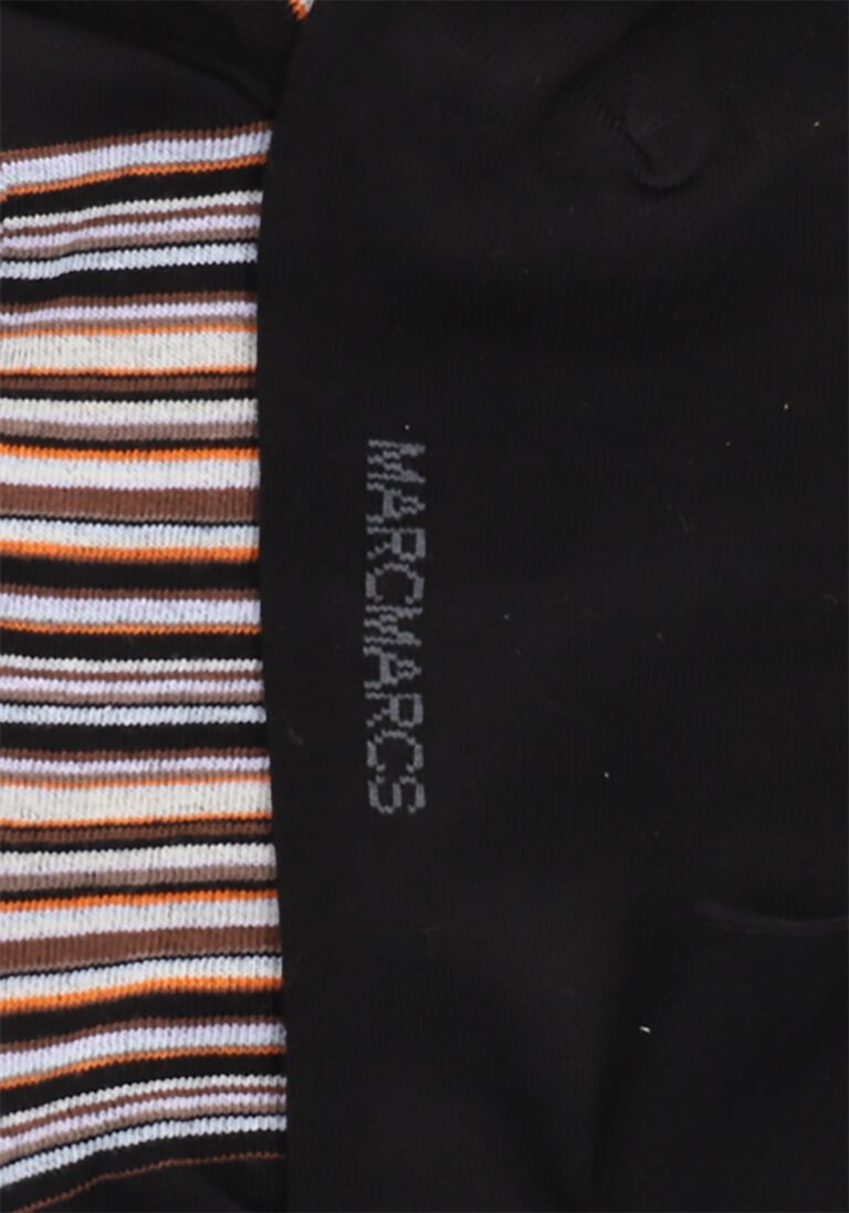 MARCMARCS zwarte marcmarcs sokken dion cotton 2-pack