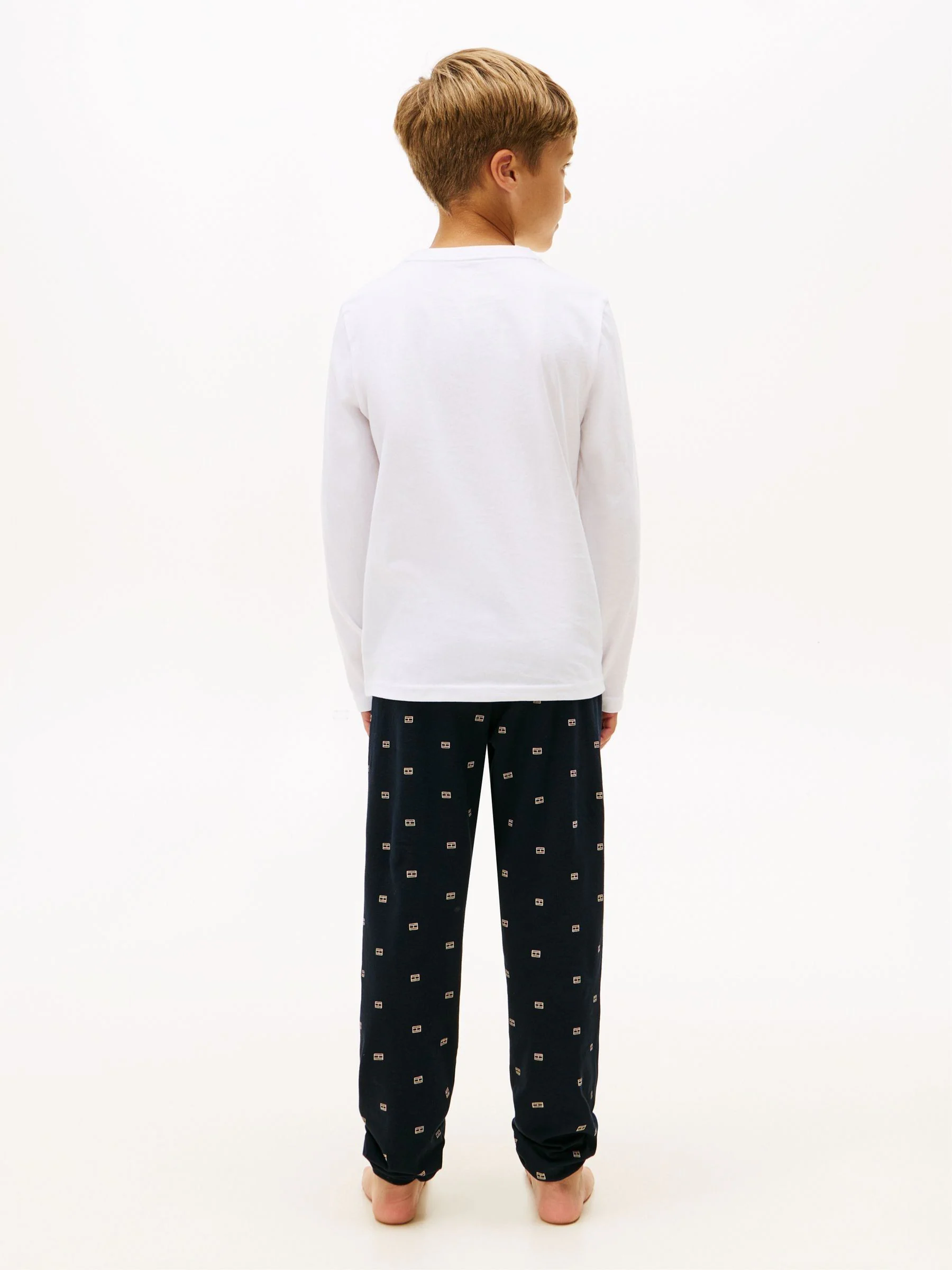 Tommy Hilfiger Essential Long Sleeve Print Pyjamas Set