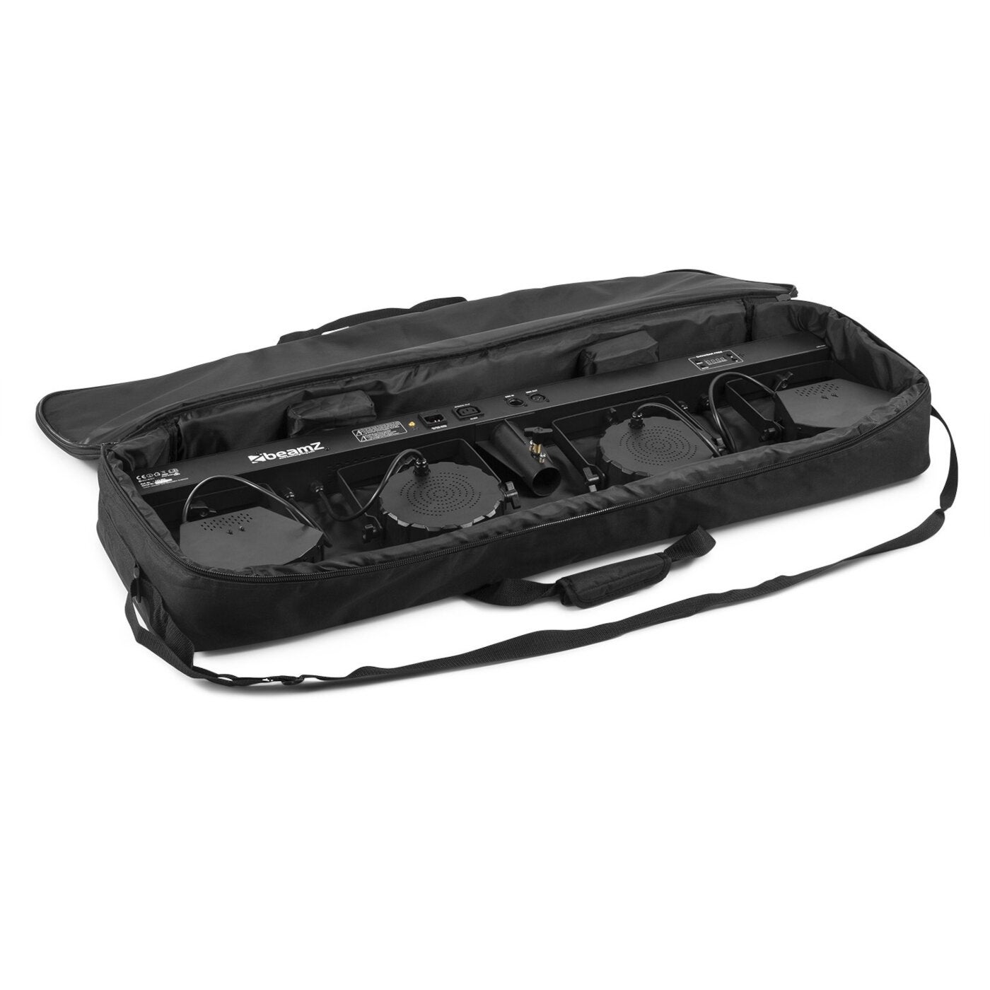 BeamZ Showbar FREE lichteffect 2x par, 2x derby & stroboscoop