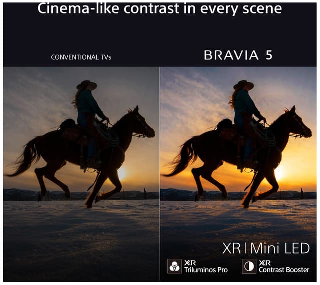 Sony 65” Bravia 5 4K Mini-LED smart TV (2025)